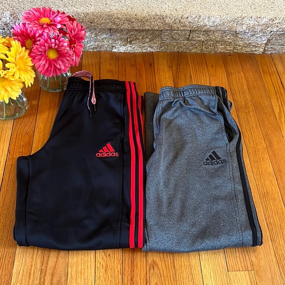 adidas Other - (2) Pairs of Adidas Track Pants Size Medium - Nice Used Condition! 🏃🏽♂️